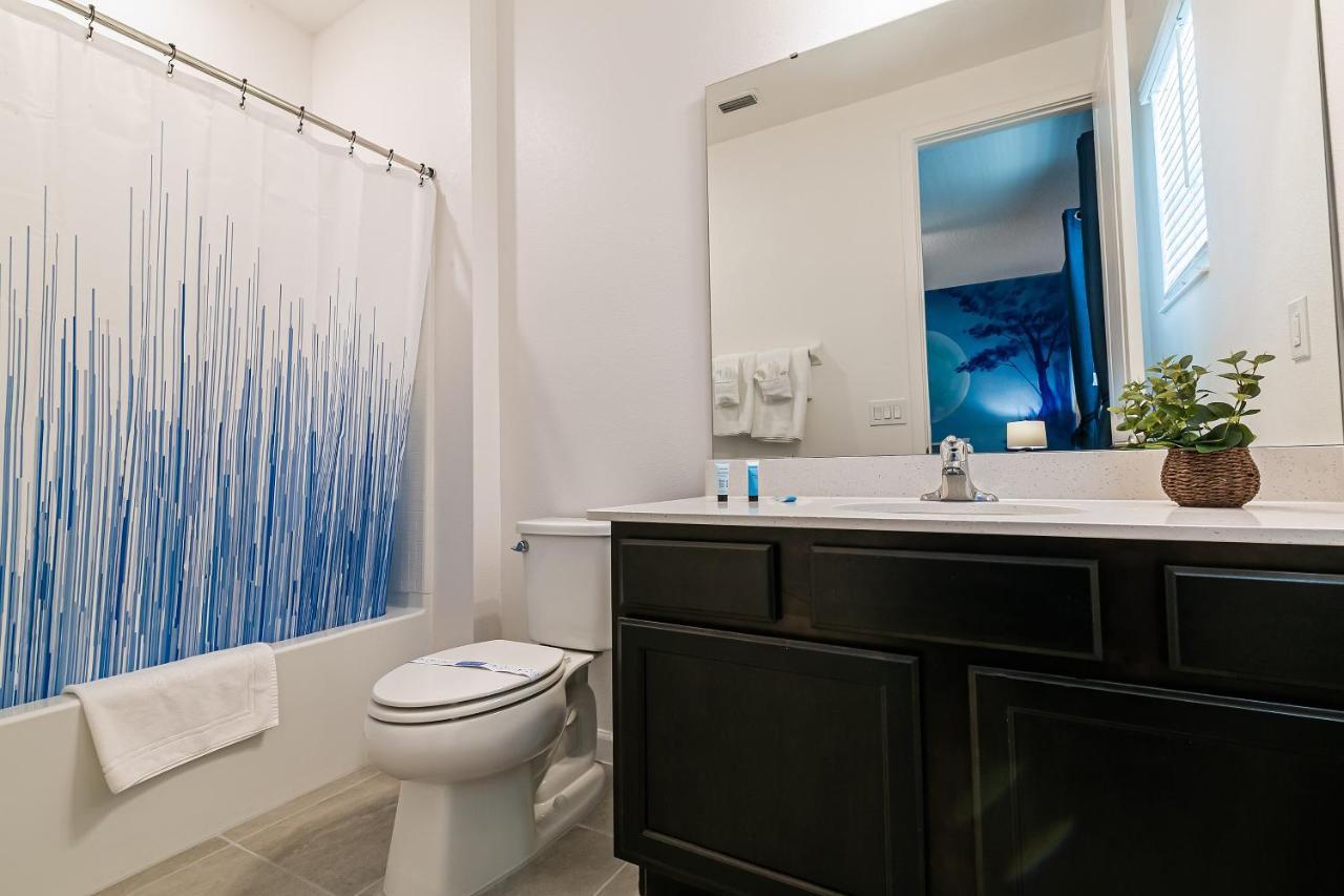 Luxury 12 Bedrooms Pool House 10 Min To Disney4630 Kissimmee Luaran gambar