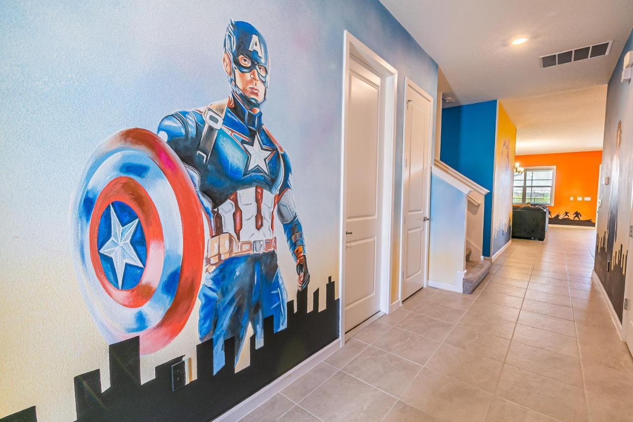 Luxury 12 Bedrooms Pool House 10 Min To Disney4630 Kissimmee Luaran gambar