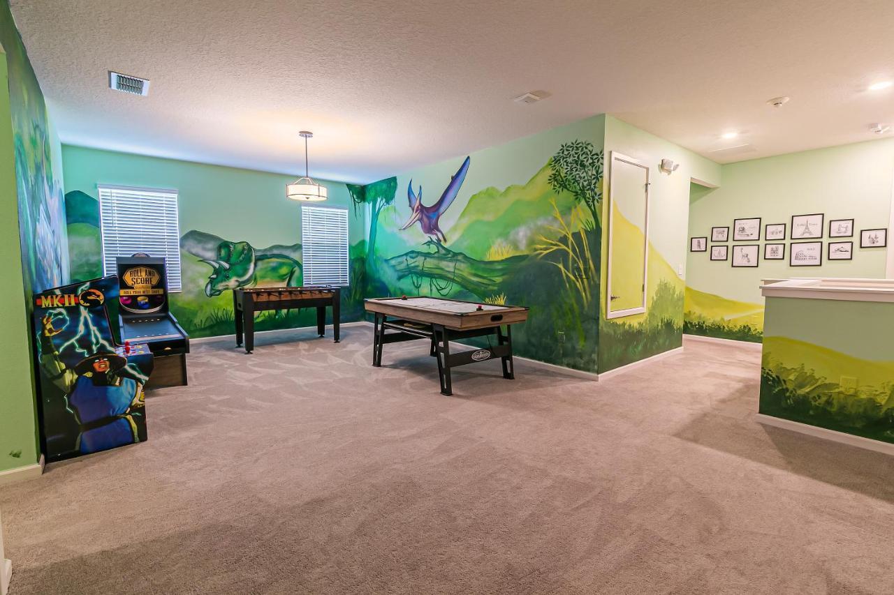Luxury 12 Bedrooms Pool House 10 Min To Disney4630 Kissimmee Luaran gambar