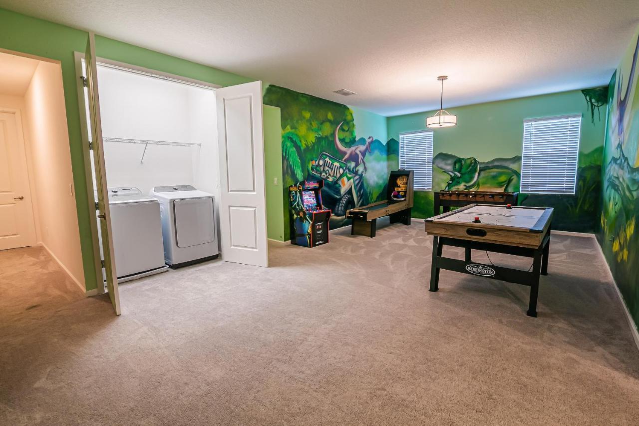 Luxury 12 Bedrooms Pool House 10 Min To Disney4630 Kissimmee Luaran gambar
