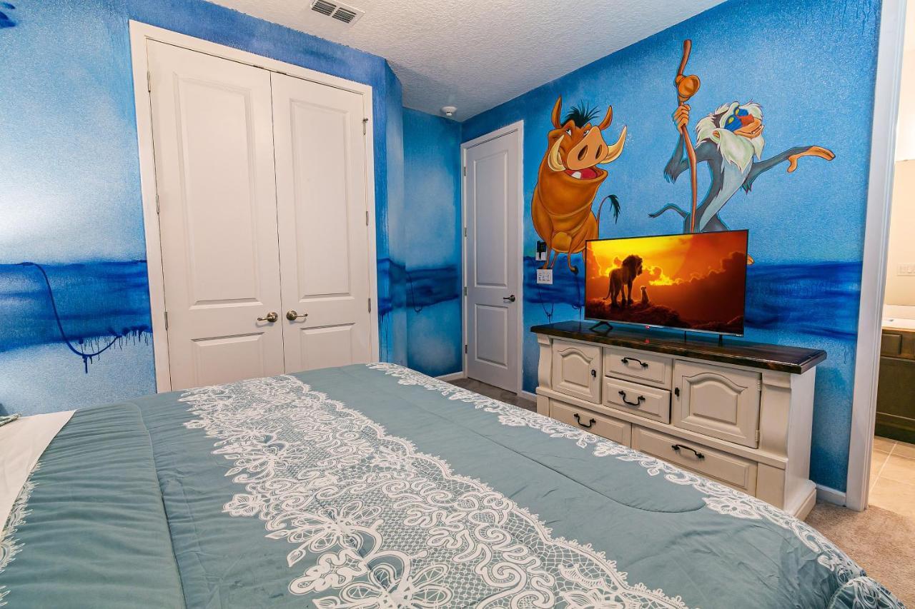 Luxury 12 Bedrooms Pool House 10 Min To Disney4630 Kissimmee Luaran gambar