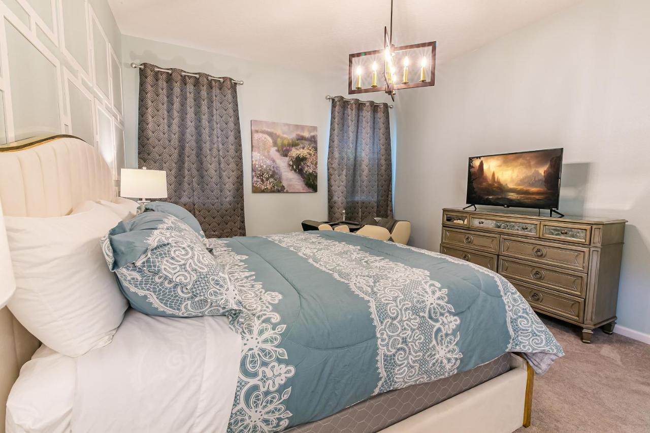 Luxury 12 Bedrooms Pool House 10 Min To Disney4630 Kissimmee Luaran gambar
