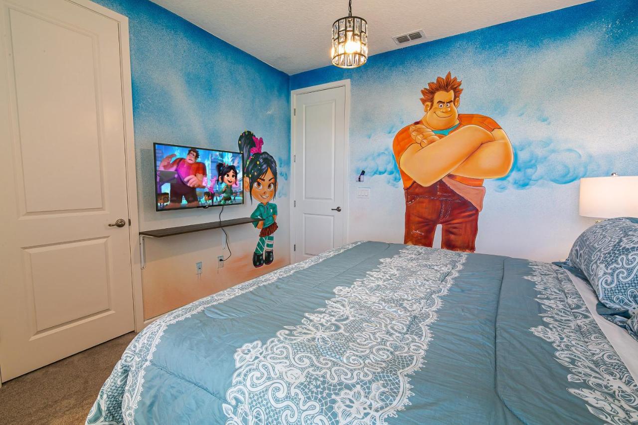 Luxury 12 Bedrooms Pool House 10 Min To Disney4630 Kissimmee Luaran gambar