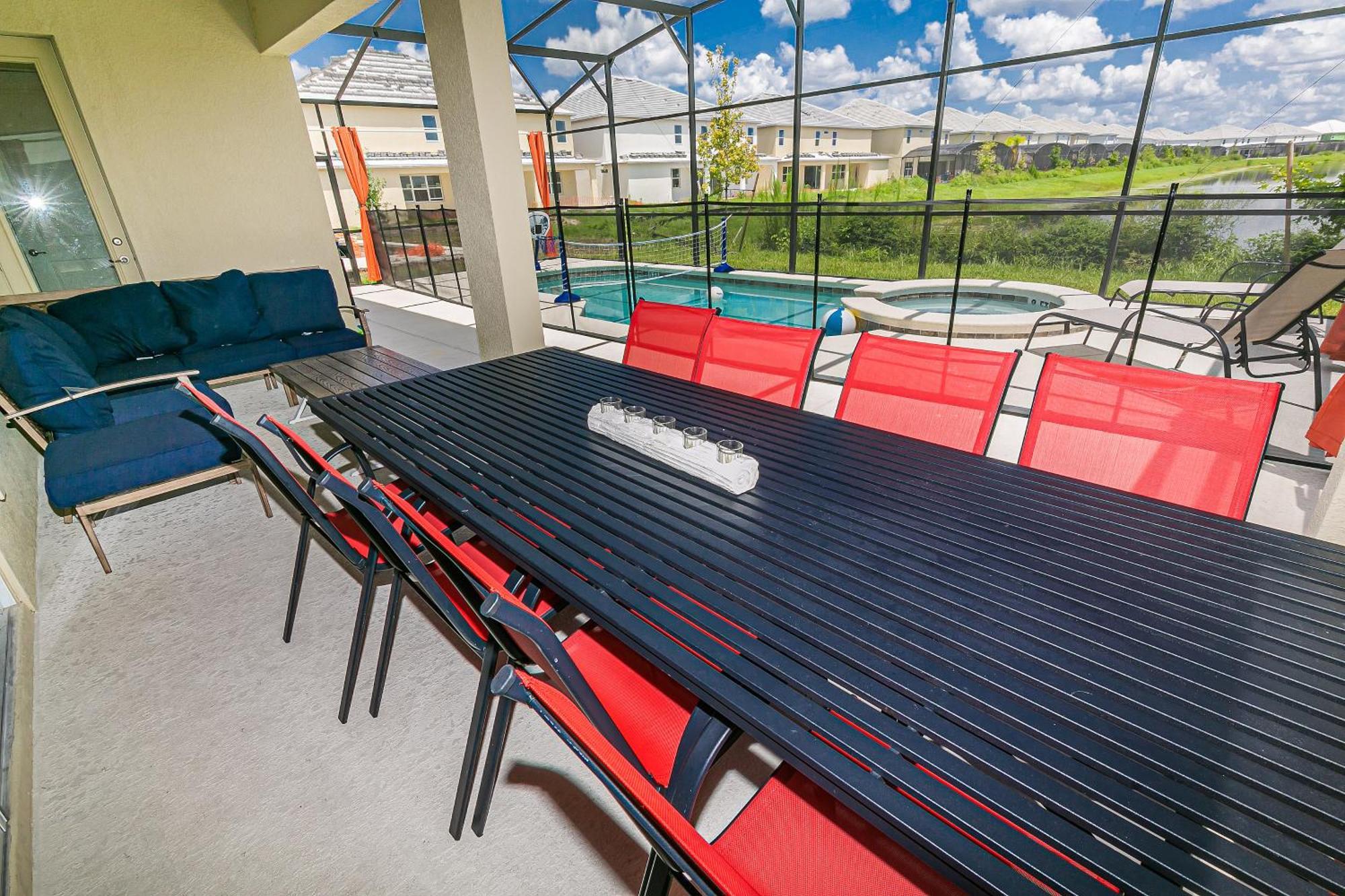 Luxury 12 Bedrooms Pool House 10 Min To Disney4630 Kissimmee Luaran gambar